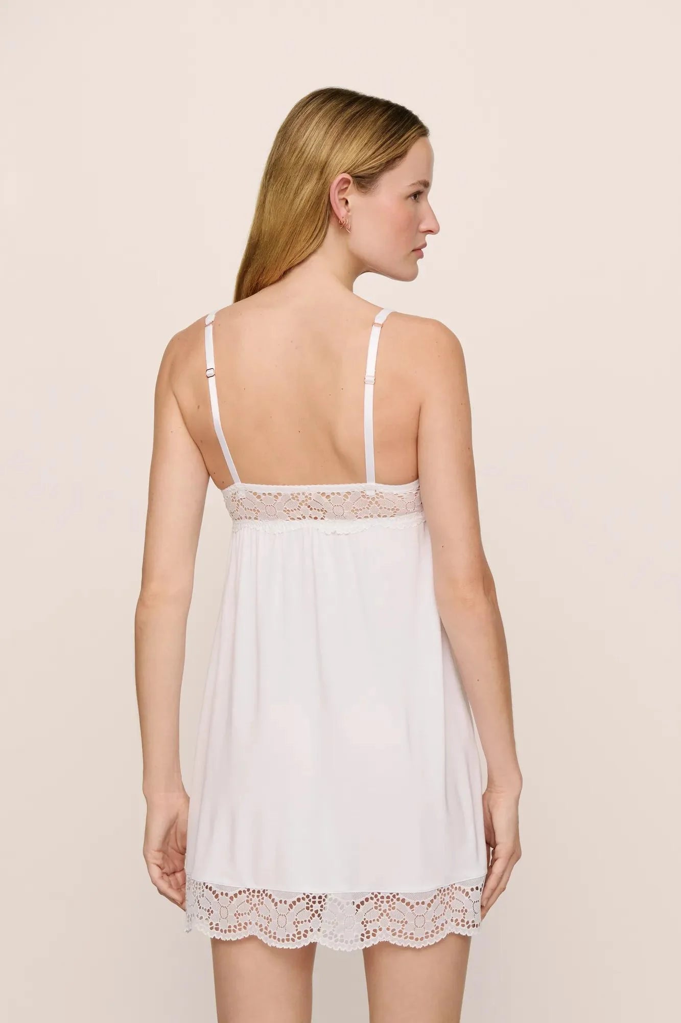 Eberjey Beatrix Slip - White