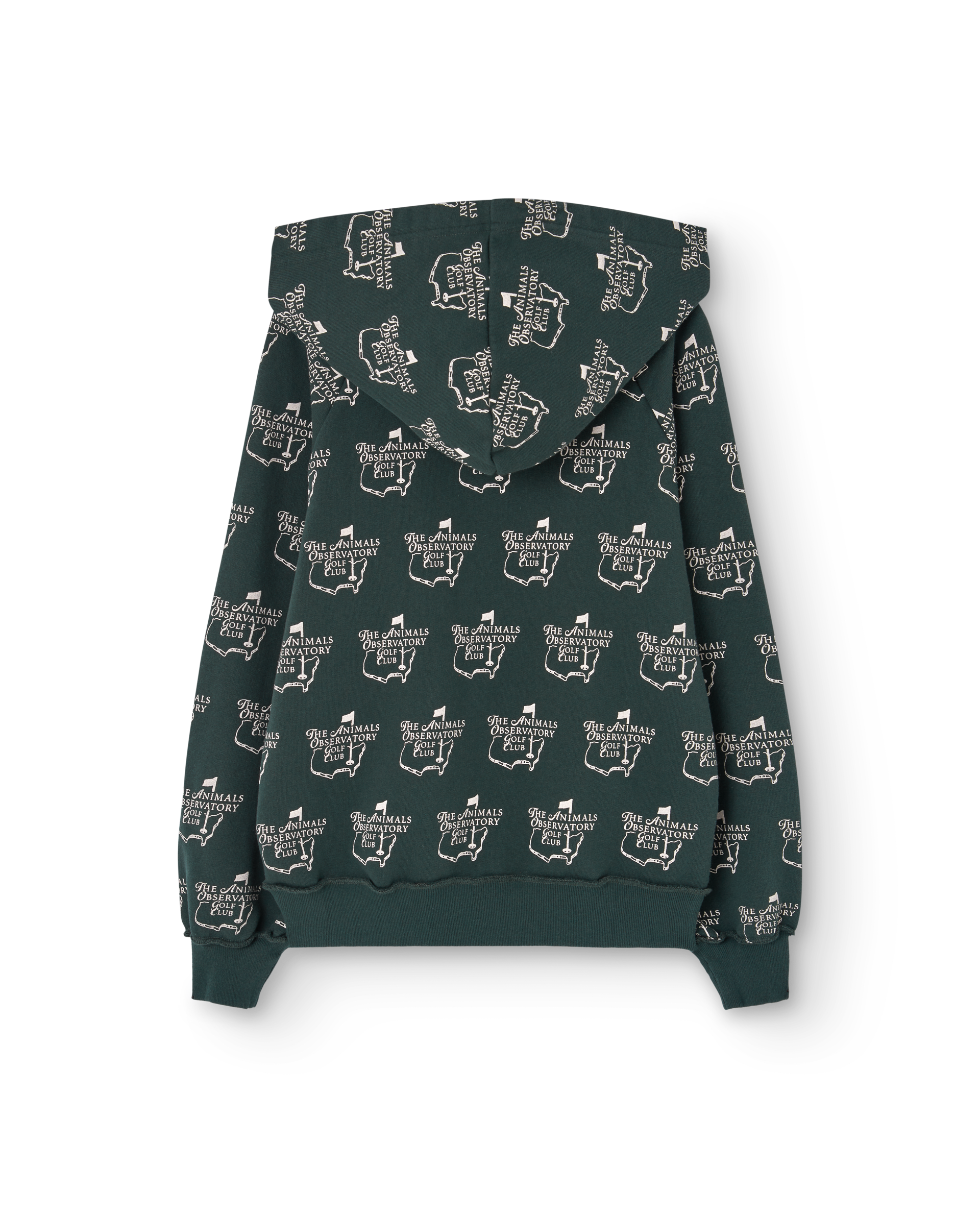 The Animals Observatory Beaver Kid Hoodie - Deep Green