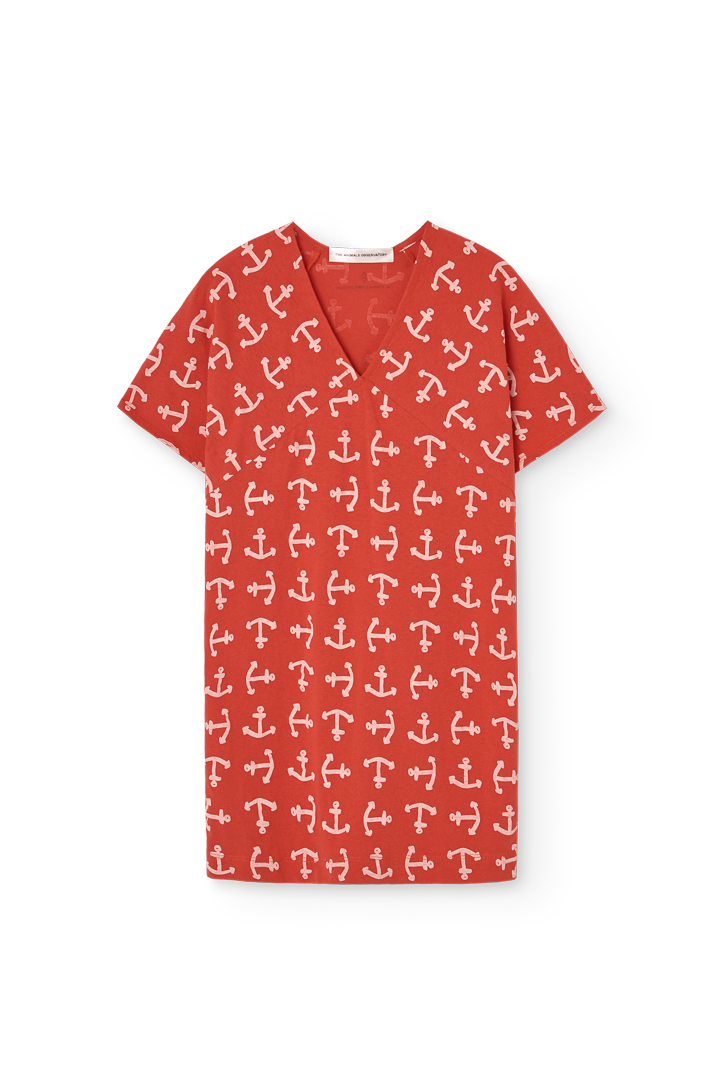 The Animals Observatory Walrus Dress - Red