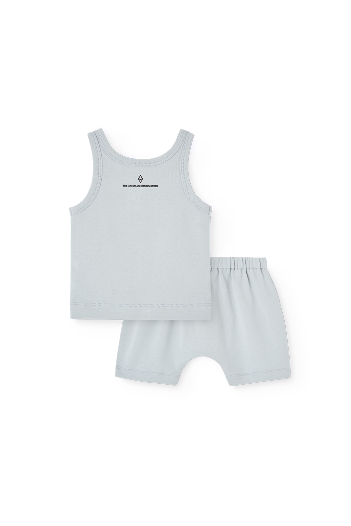 The Animals Observatory Daug Baby Set - Blue