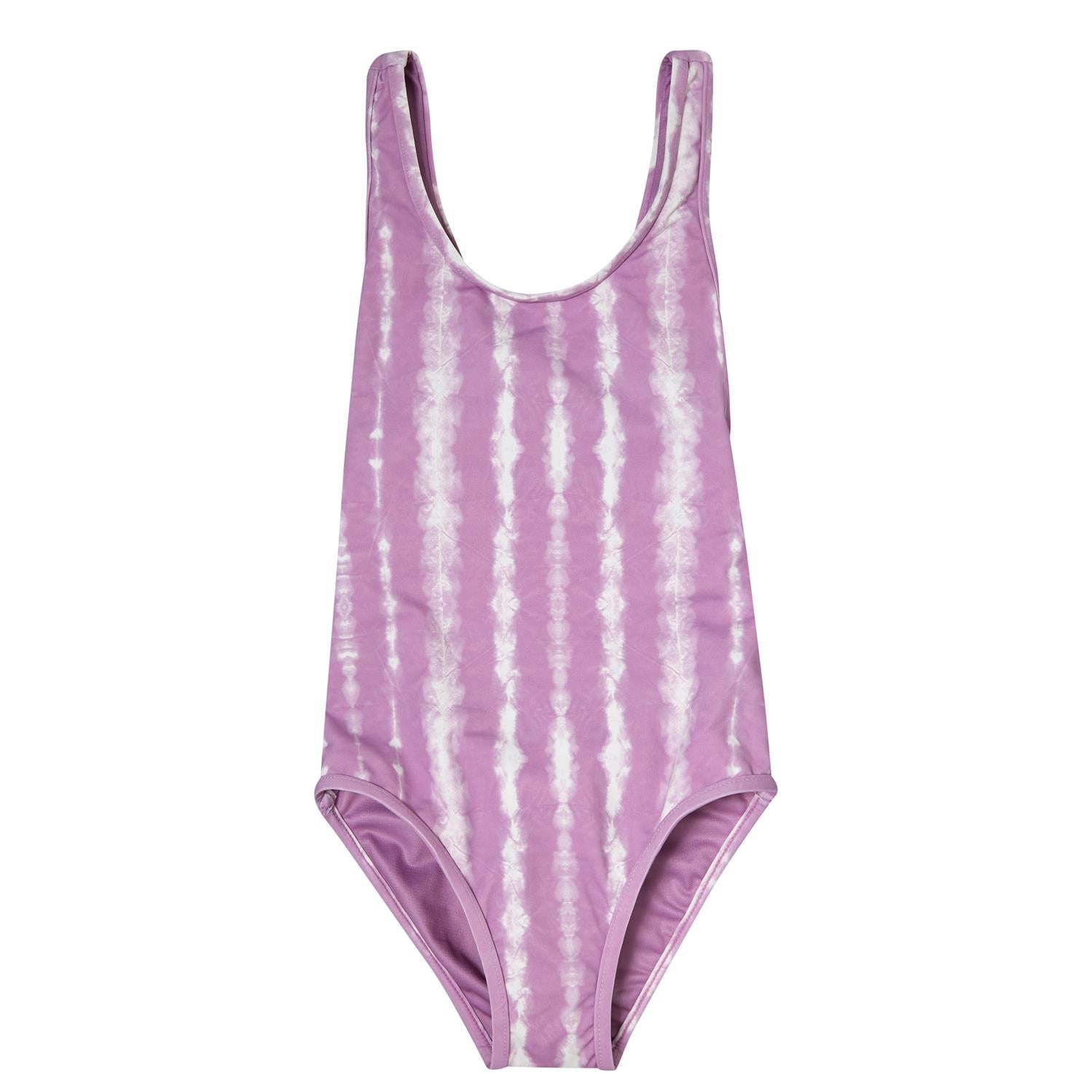 Tocoto Vintage Tye Dye Swimsuit - Lilac