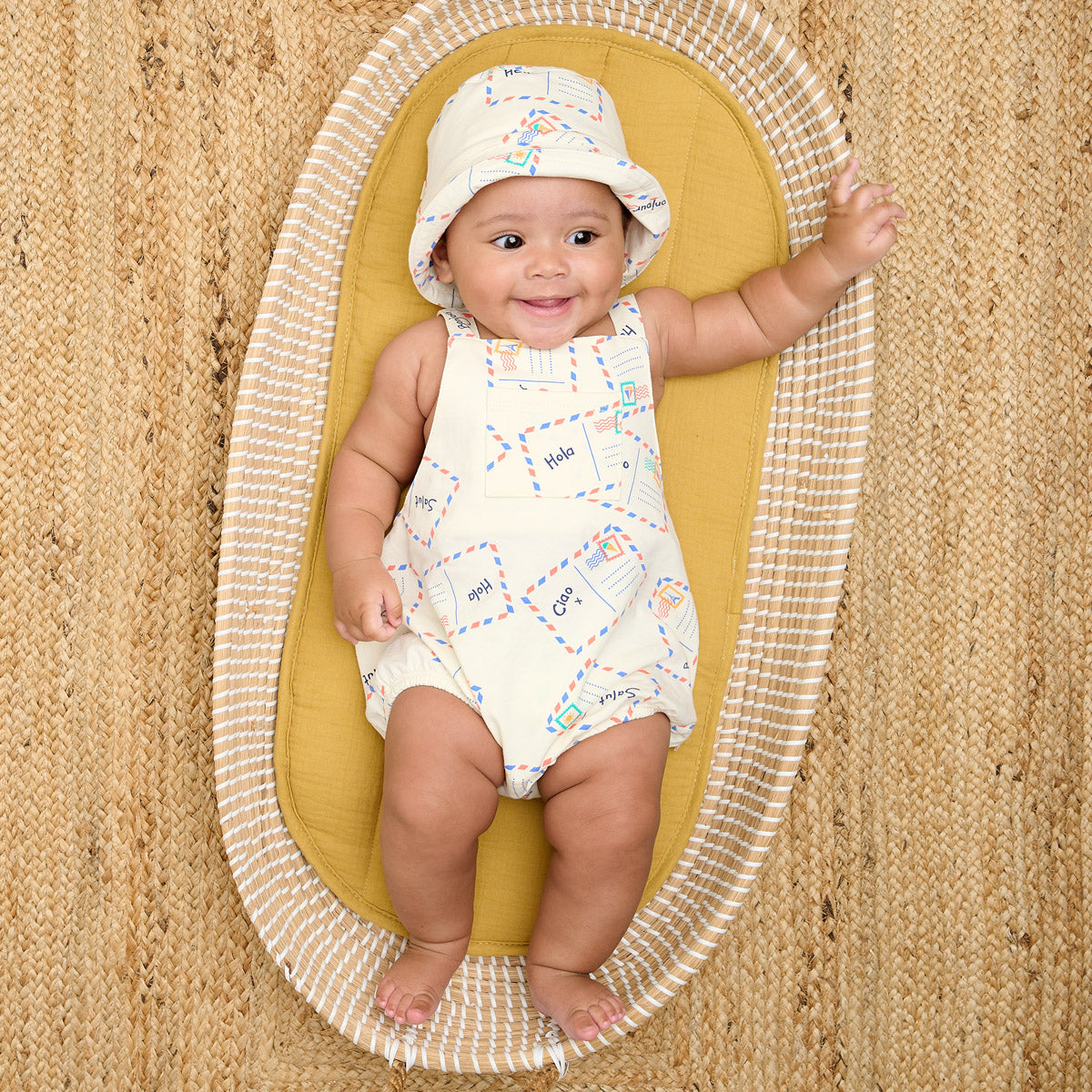 Bonnie Mob Scooter Bubble Romper - Postcard