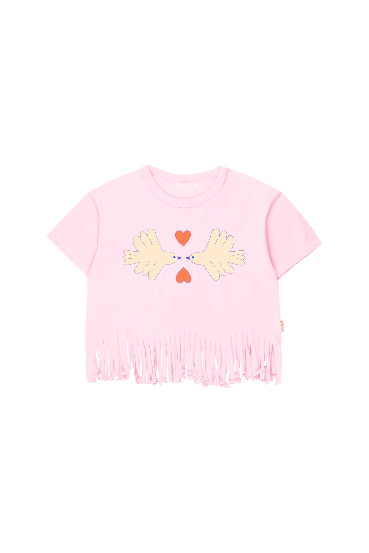 Tiny Cottons Doves Tee - Light Pink