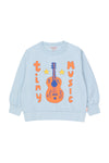 Tiny Cottons Music Sweatshirt - Sky Blue