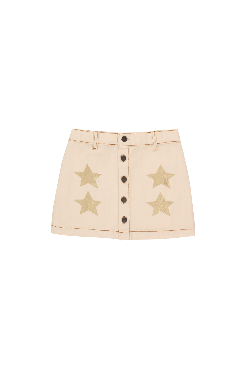 Tiny Cottons Stars Skirt - Light Cream