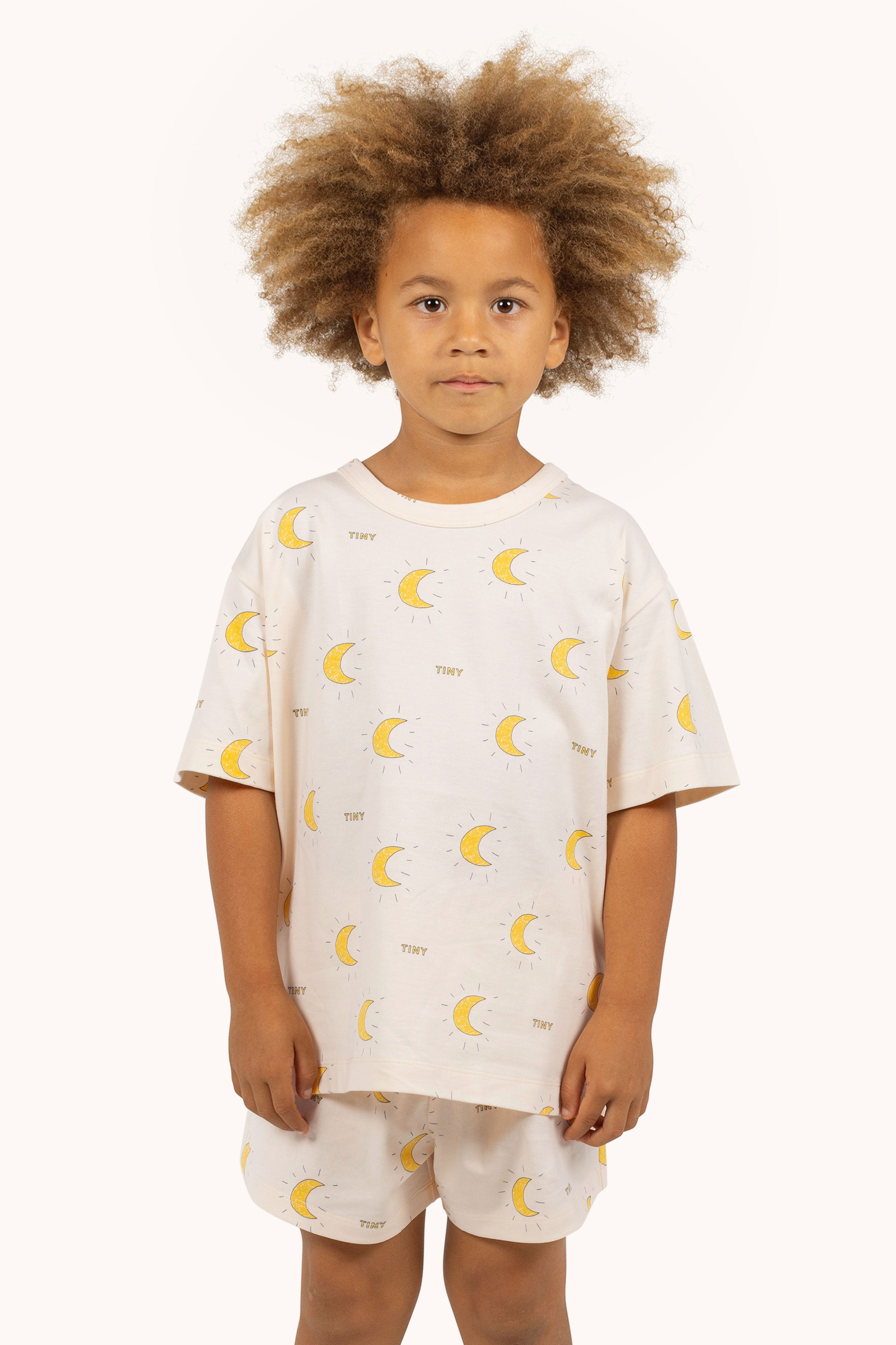 Tiny Cottons Midnight Sun Tee - light Cream