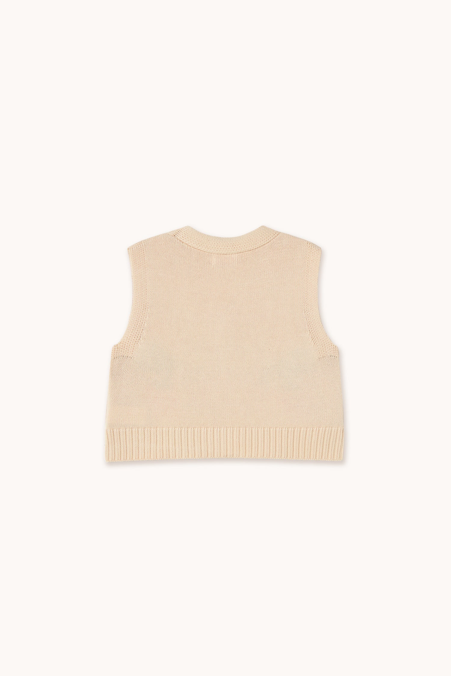 Tiny Cottons Strawberries Vest - Light Cream