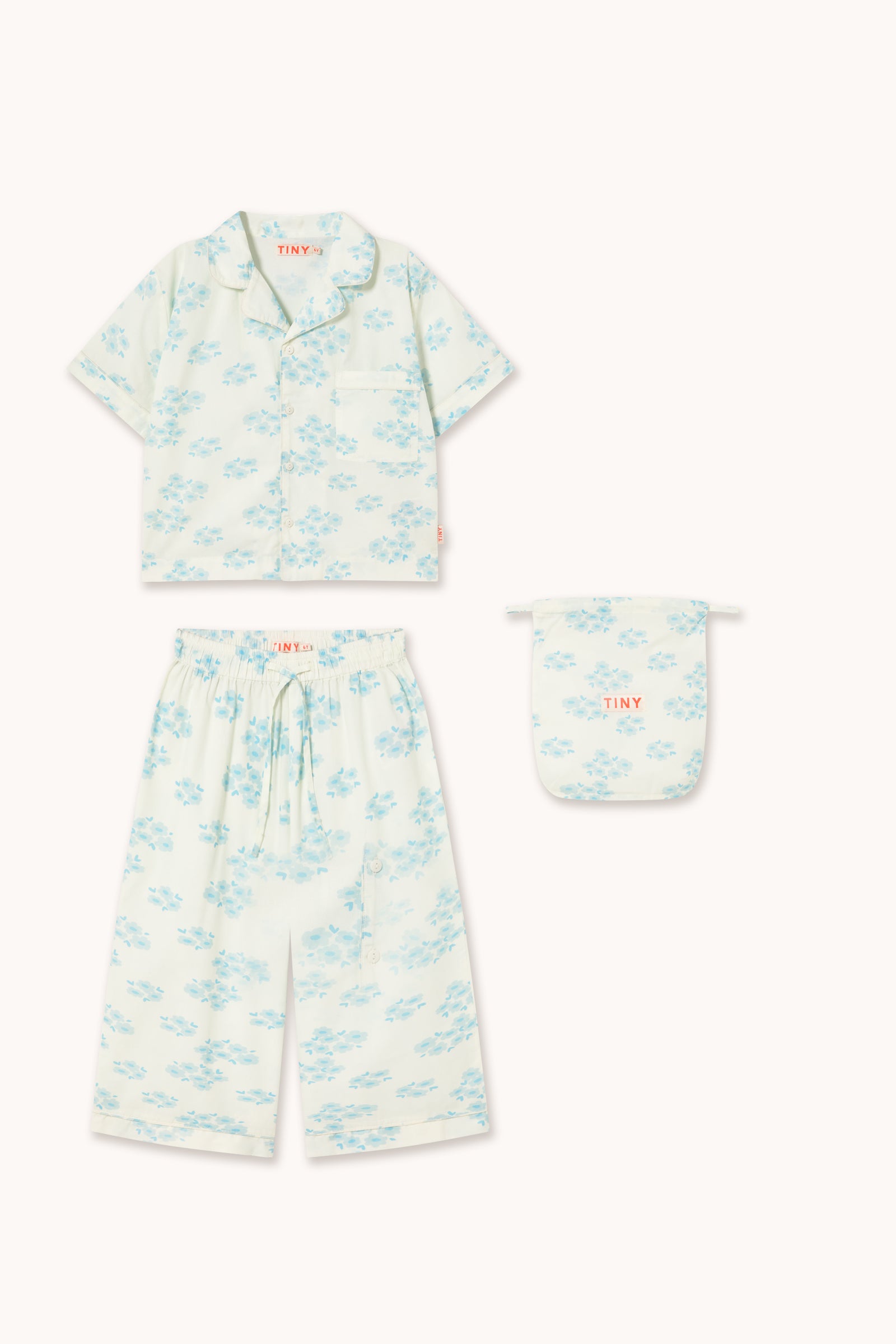 Tiny Cottons Blossoms Set - Off-White