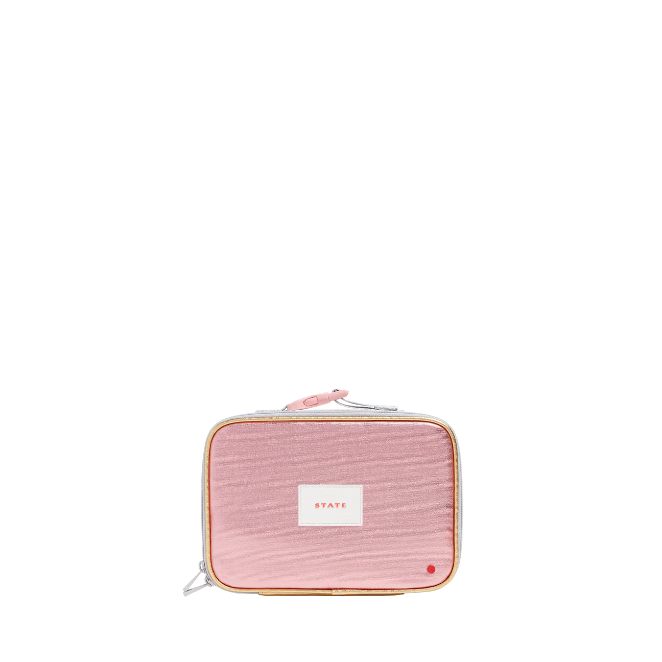 State Bags Rodgers Lunch Box - Pink/Silver