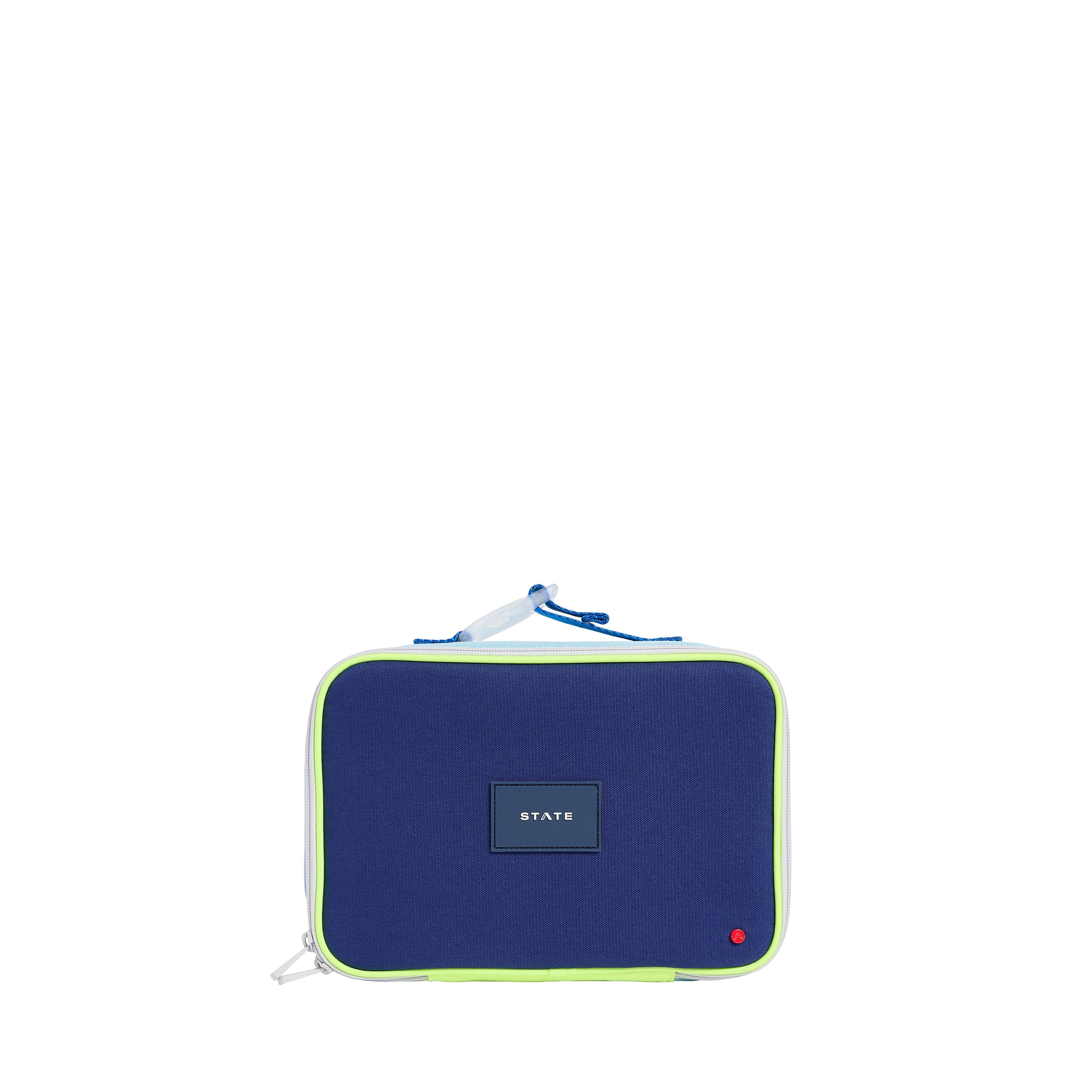 State Bags Rodgers Lunch Box - Navy/Neon