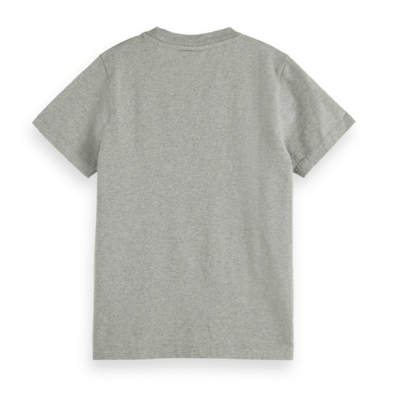 Scotch & Soda Boys Artwork T-Shirt - Grey Melange