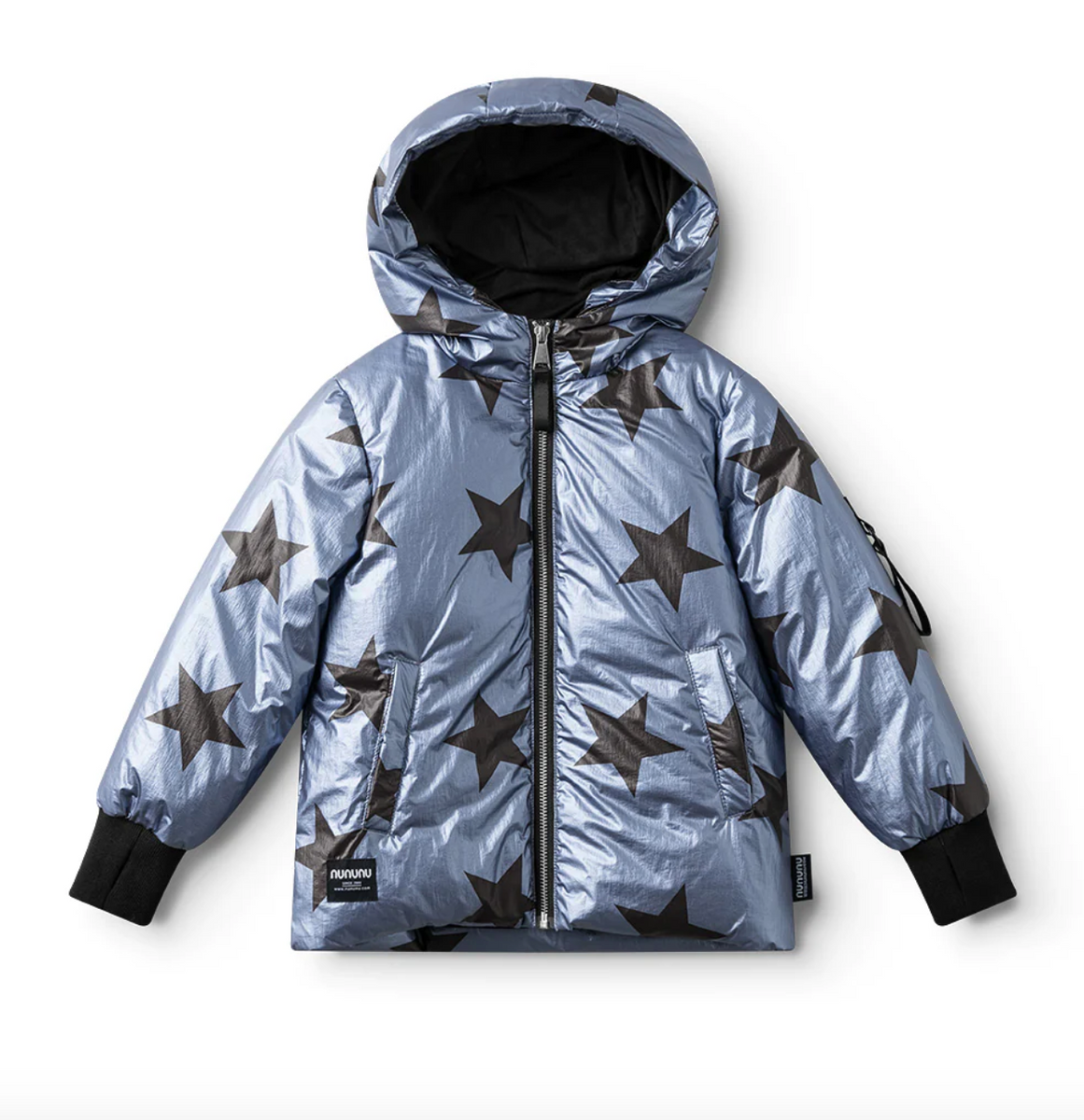 Nununu Star Bright Down Jacket Foggy Blue Dreams of Cuteness