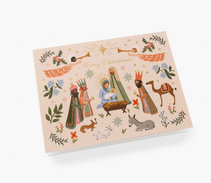 Rifle Paper Co. Nativity Scene Card