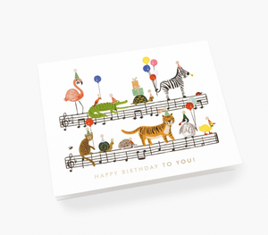 Rifle Paper Co. Happy Birthday Song Card