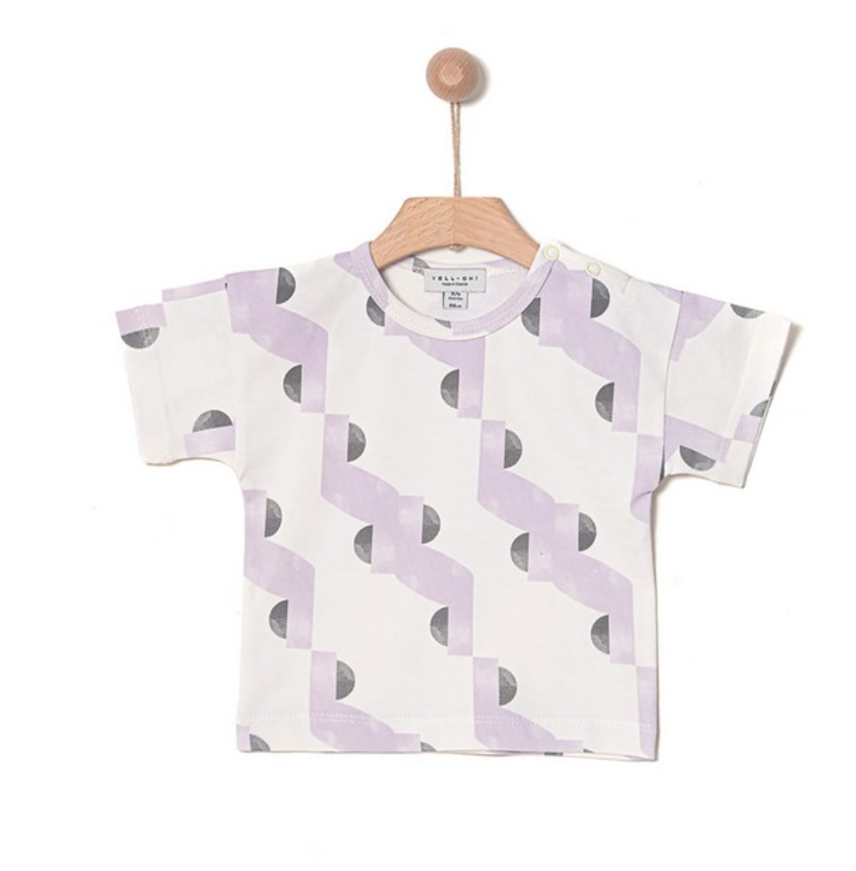 Yell-Oh T-Shirt Tiles - Lilac
