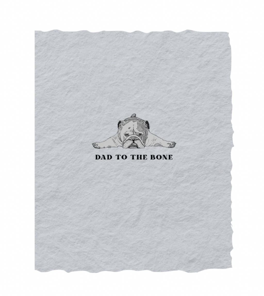 Paper Baristas Father's Day Greeting Card - Dad to the Bone