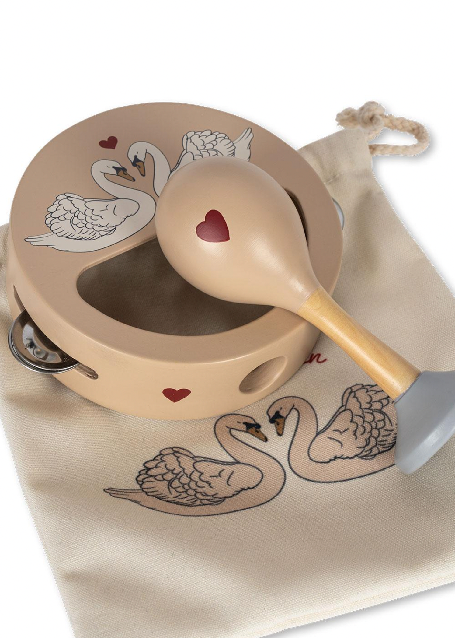 Konges Sløjd Wooden Music Set FSC - Swan