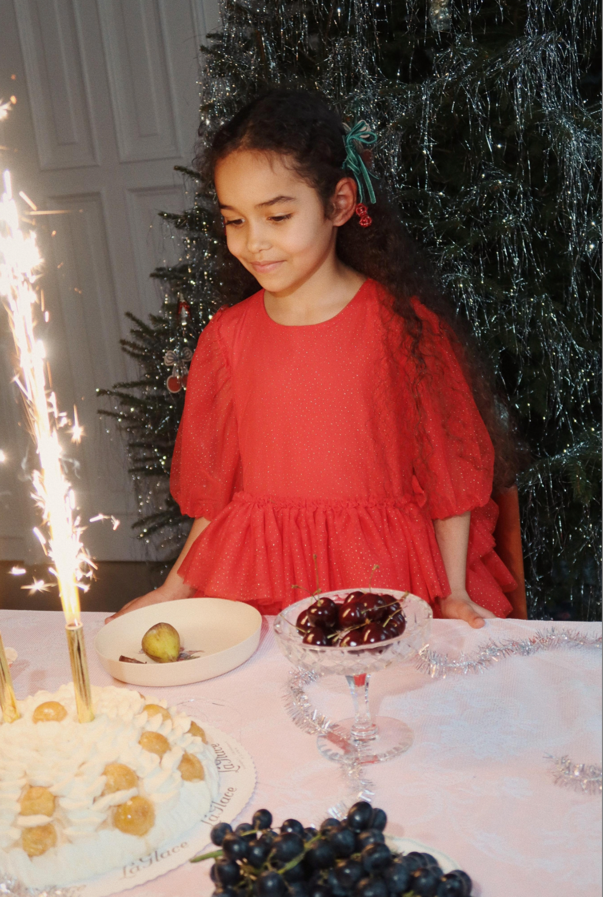 Konges Sløjd Fay Dress Grs - Barbados Cherry