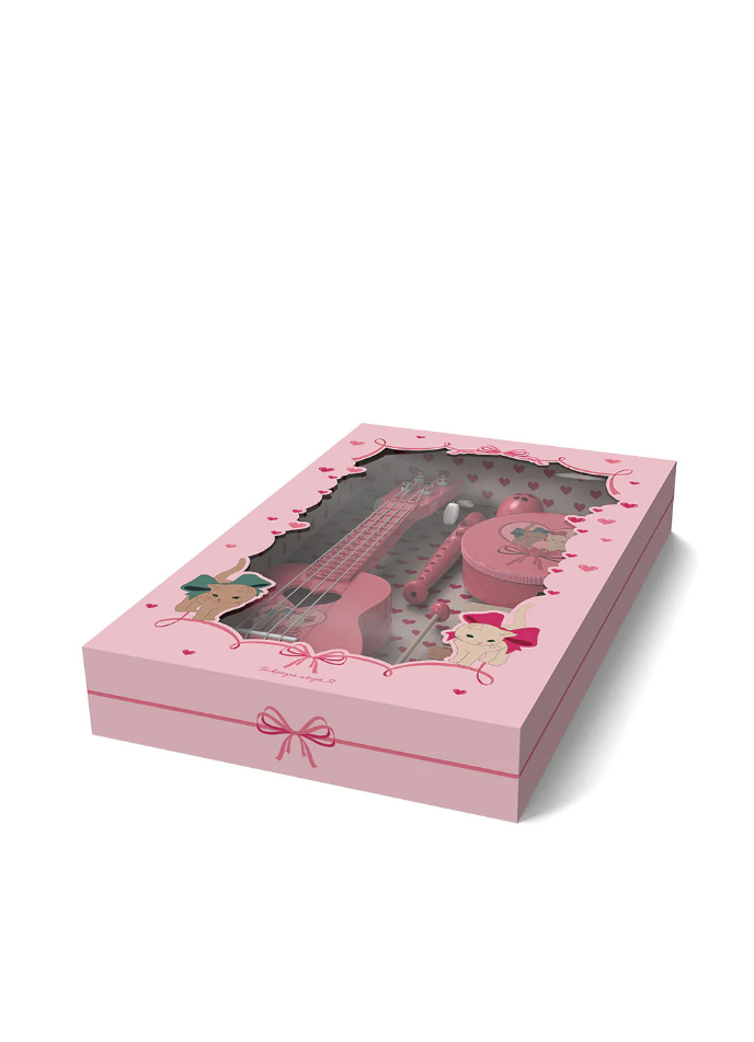 Konges Sløjd All I wish For - Music FSC - Bow Kitty Pink