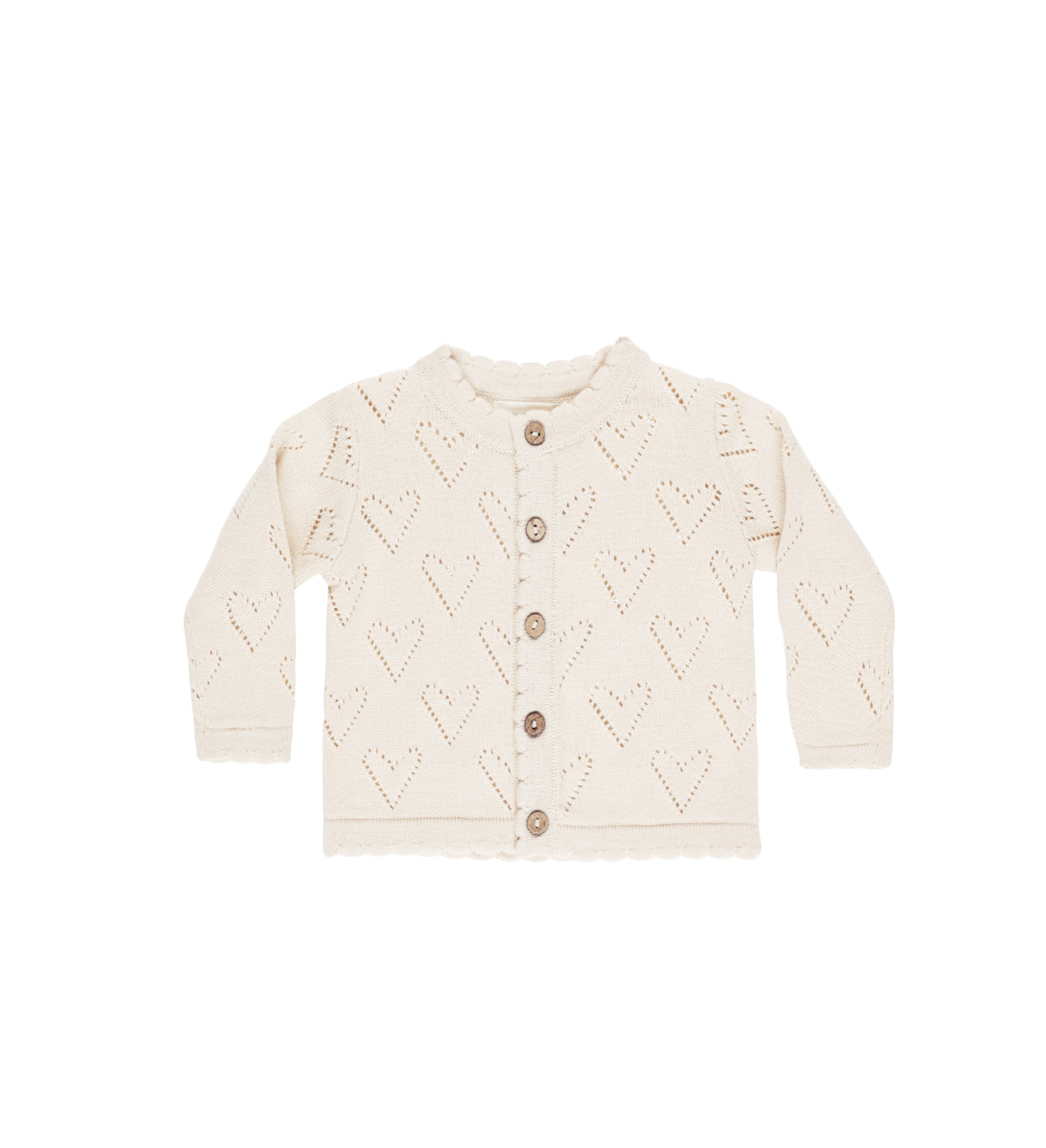 Quincy Mae Knit Cardigan - Ivory