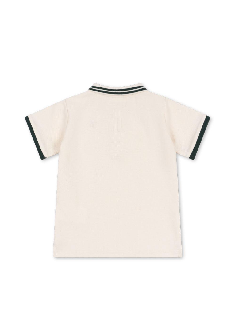 Konges Sløjd Florian Polo Shirt GOTS - Antique White