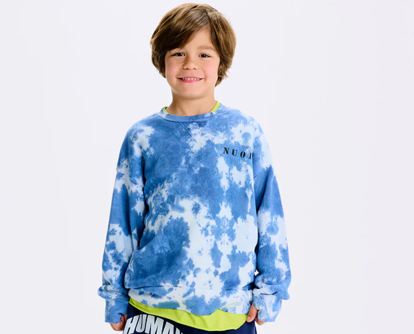 Nununu Mega Tie Dye Sweatshirt - Indigo