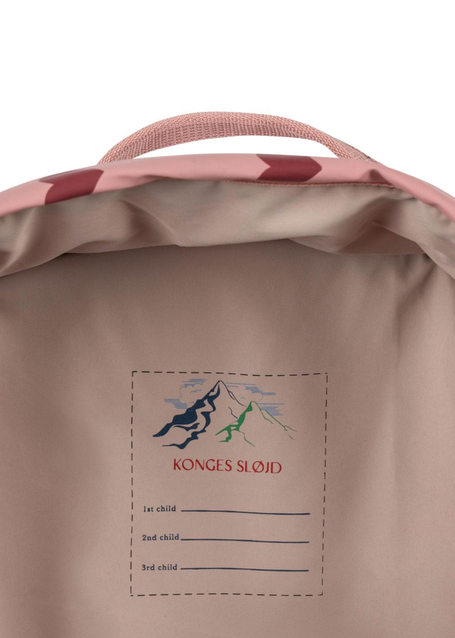 Konges Sløjd Rainy Kids Backpack Midi - Amour Pink
