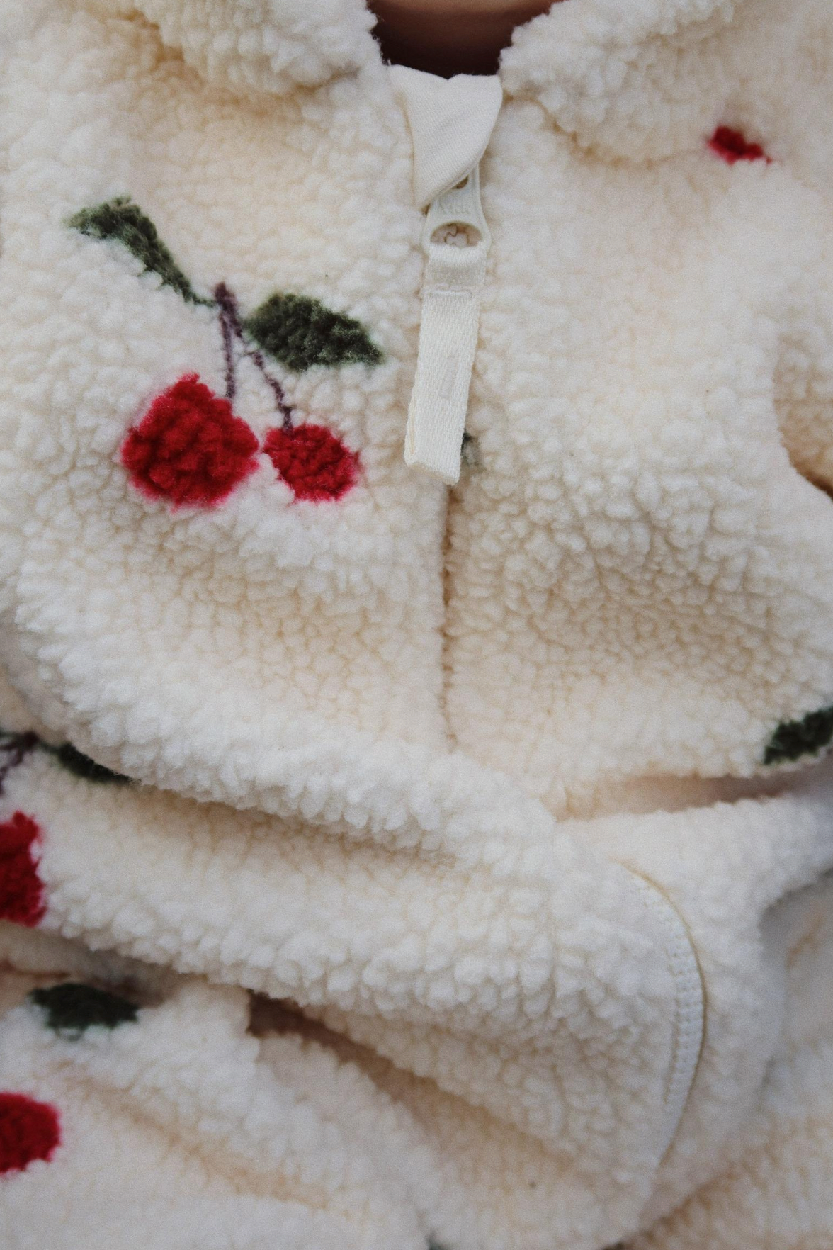 Konges Sløjd Jody Teddy Onesie Grs - Ma grande Cerise