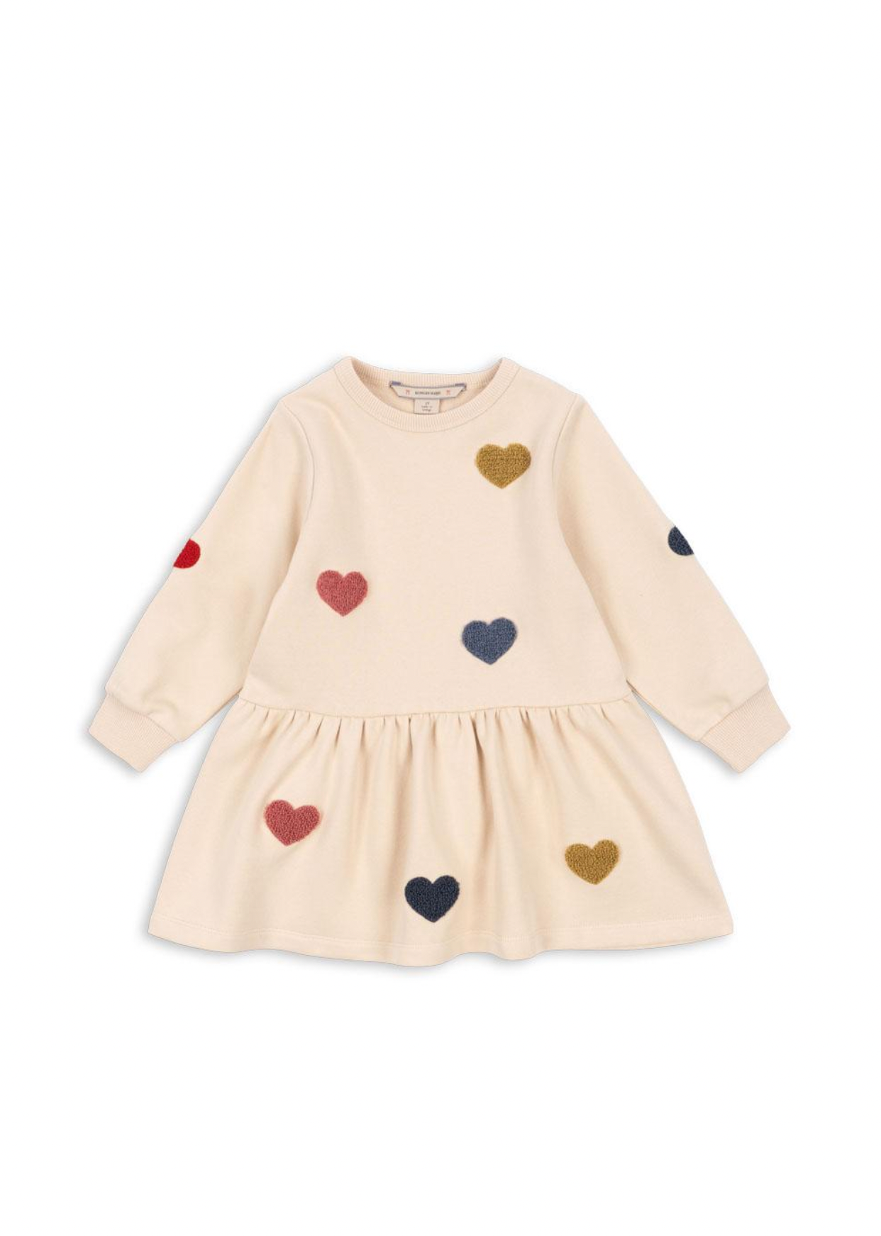 Konges Sløjd Lou Terry Sweat Dress Ocs - Multi Heart