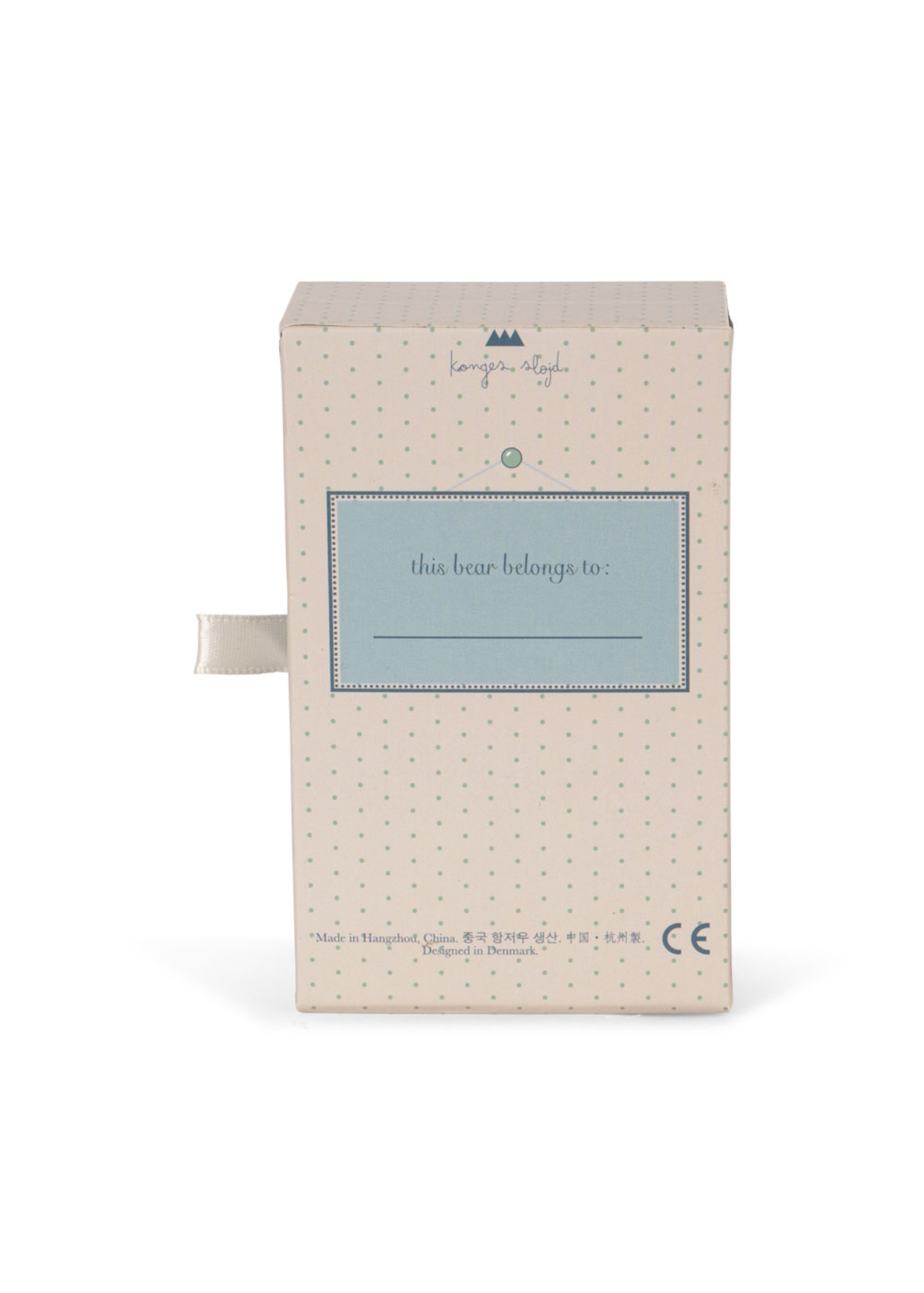 Konges Sløjd Milo Tiny Teddy - Brown