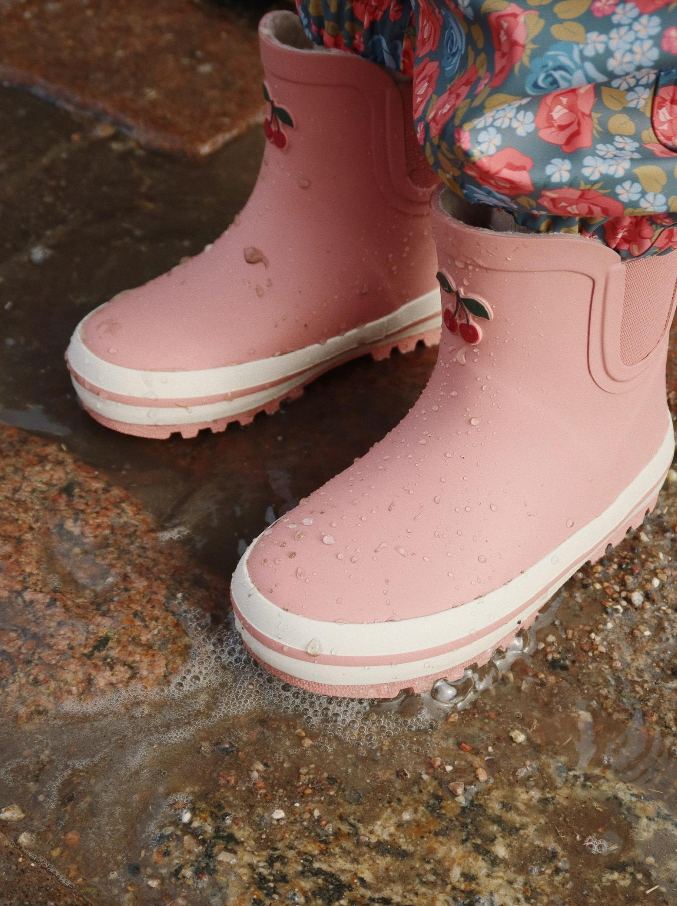 Konges Sløjd Roi Rain Boot Low - Cherry