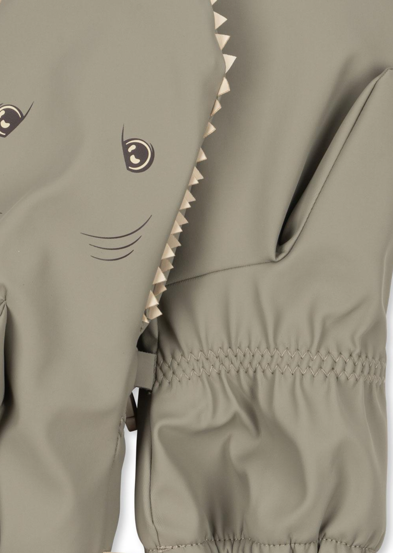 Konges Sløjd Plainy Shark Mittens - Laurel Oak