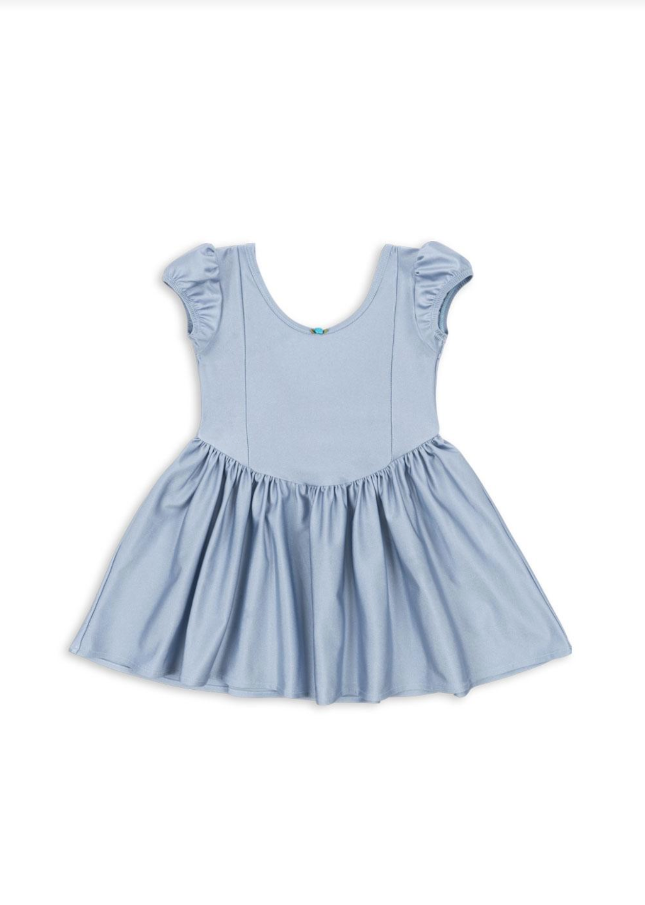 Konges Sløjd Mousse Puff Dress - Zen Blue