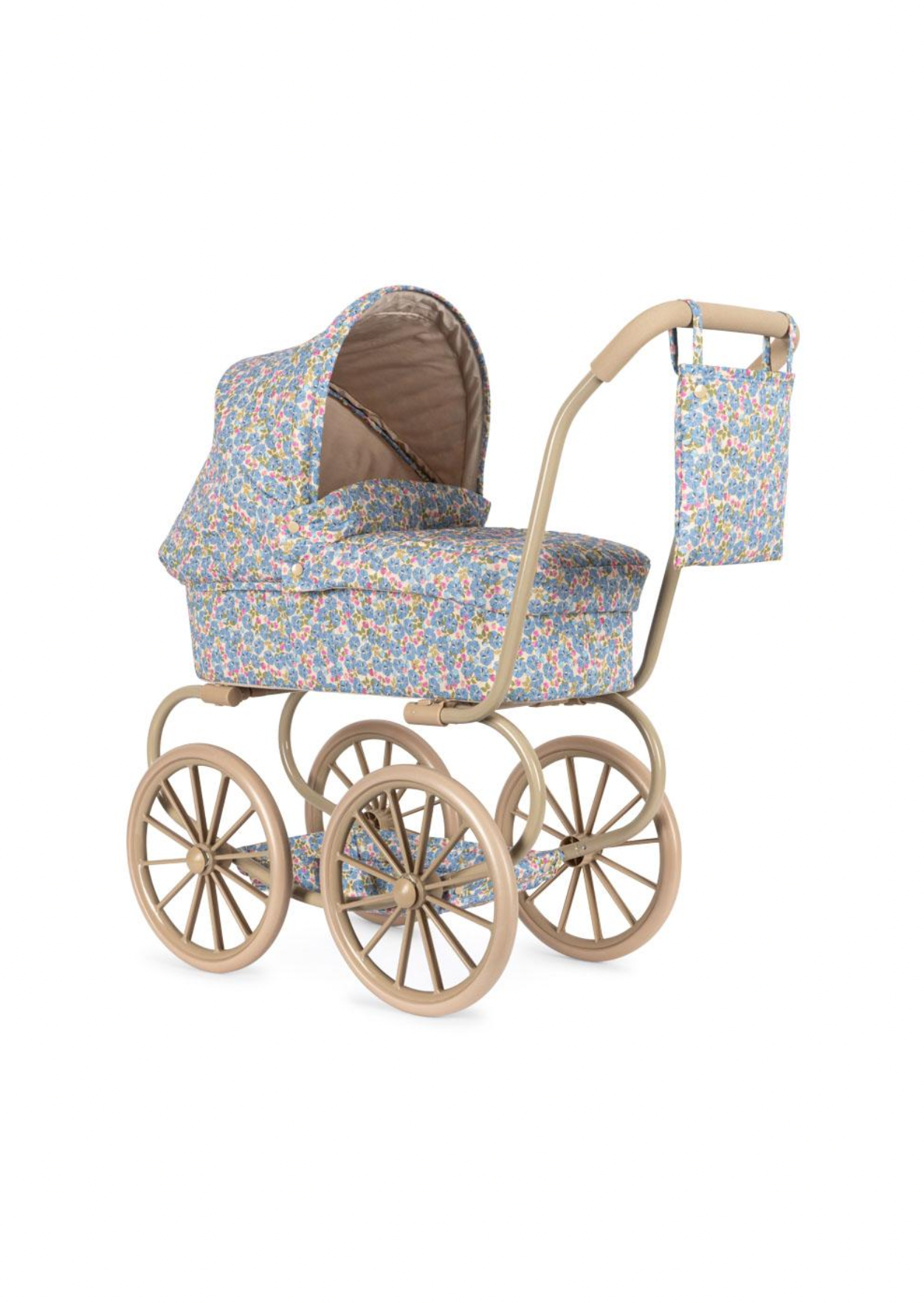Konges Sløjd Minnie Doll Pram - Fleur Rosier