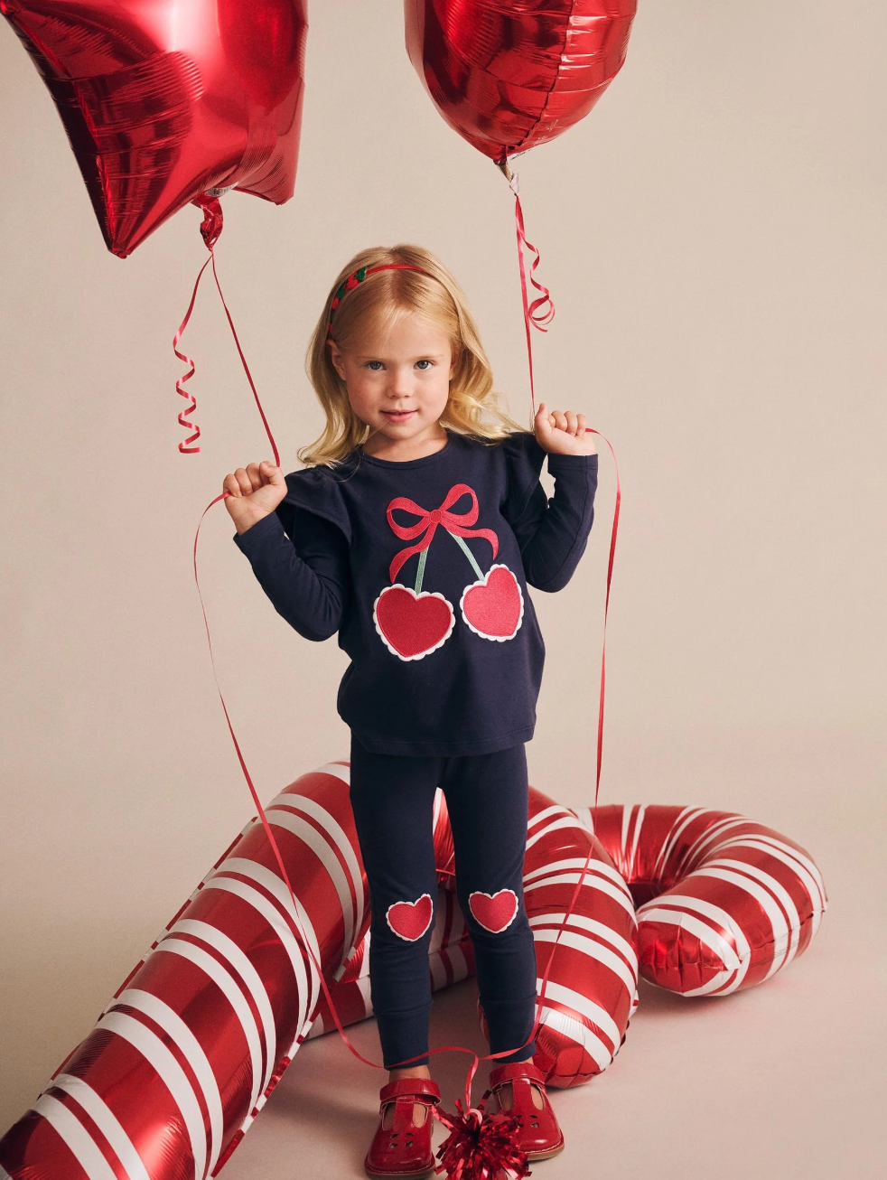 Huxbaby I Heart U Leggings - Indigo