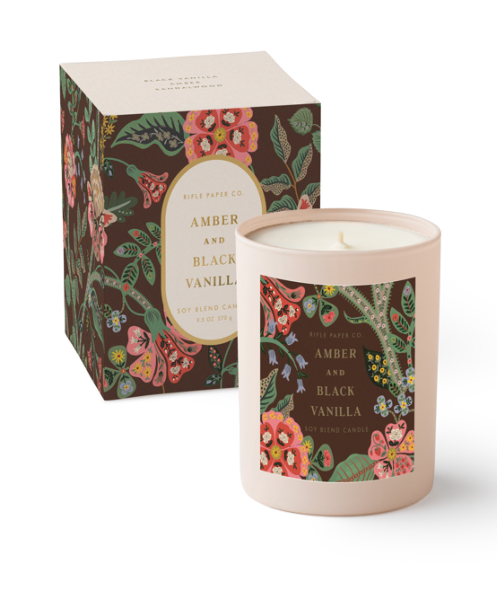 Rifle Paper Co. 9oz Glass Candle - Gracie Souks Of Marrakech