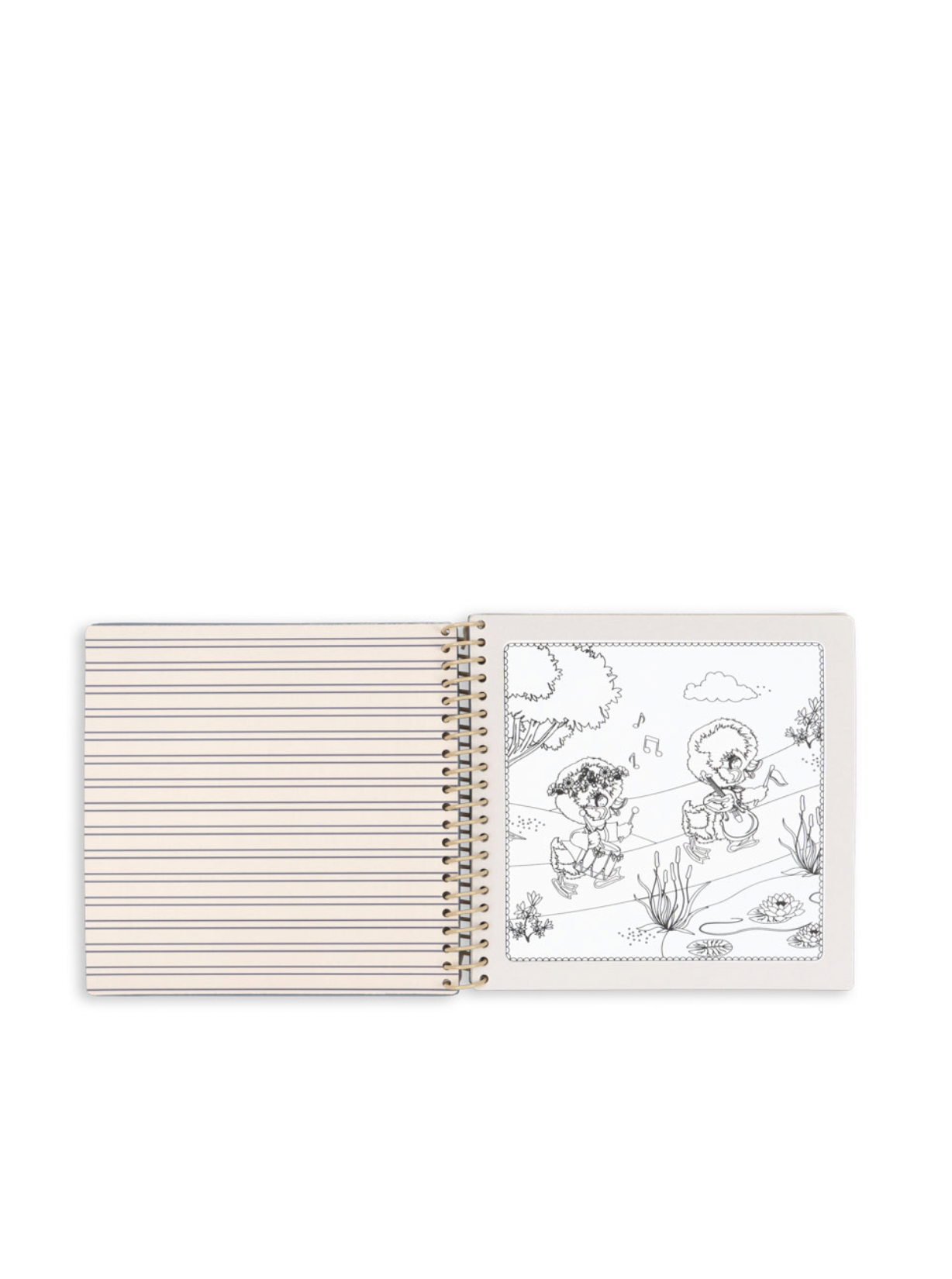 Konges Sløjd Magic Water Book FSC - Duckling