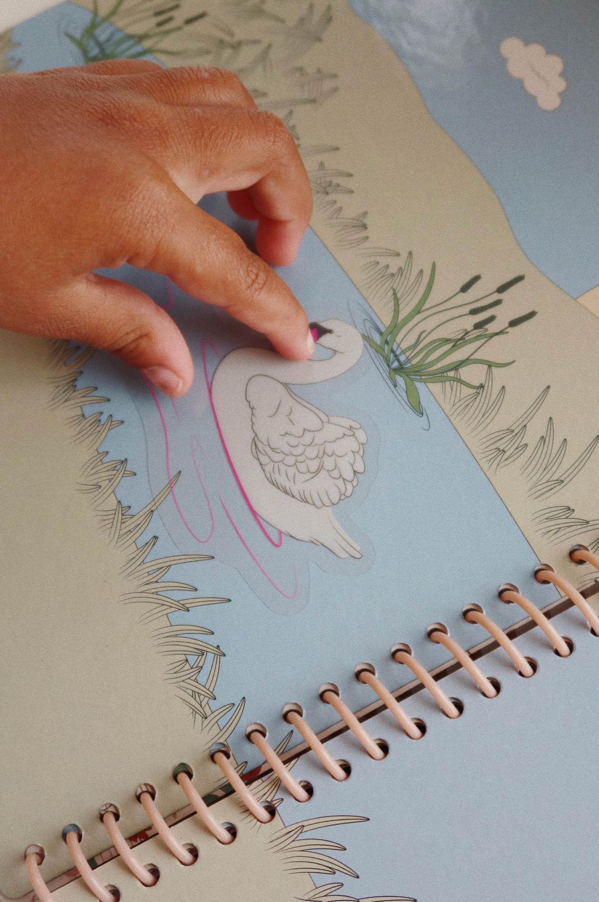 Konges Sløjd My Sticker Book FSC - Blush