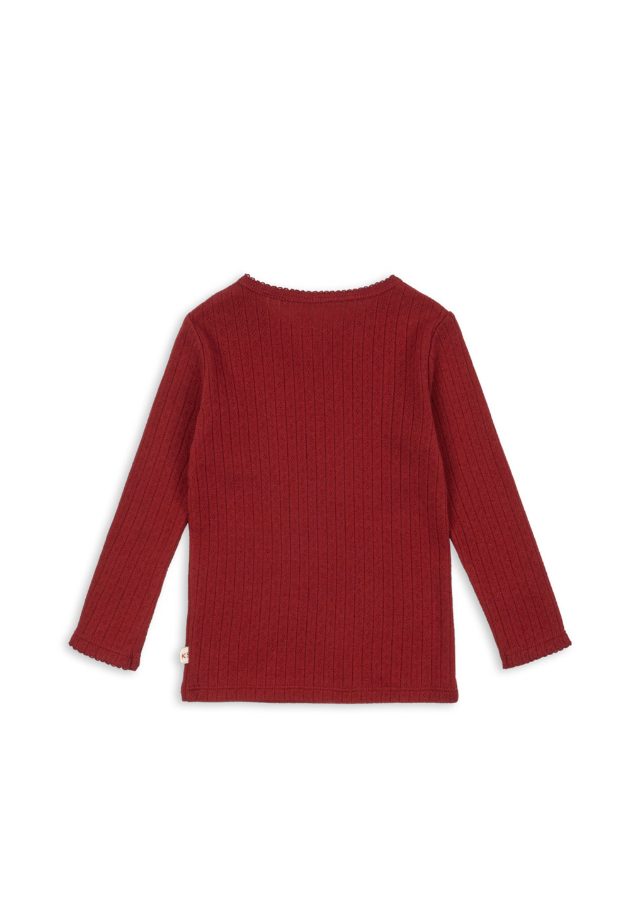 Konges Sløjd Minnie Blouse GOTS - Red Dahlia
