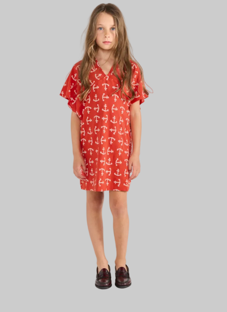 The Animals Observatory Walrus Dress - Red