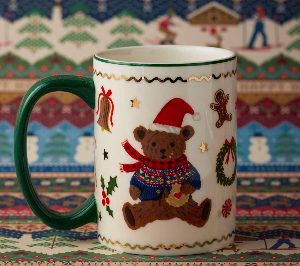 Rifle Paper Co. Porcelain Mug - Beary Christmas