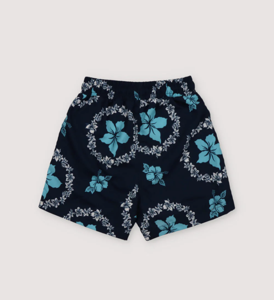 The New Society Swim Boy - Kulkos Navy Print