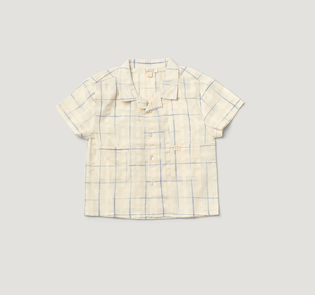 Lali Henri Shirt - Space Dye Checks