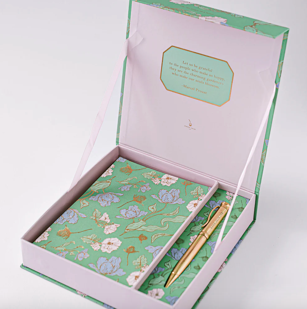 Good Juju Ink Les Fleurs Parisiennes Luxury Stationery Set