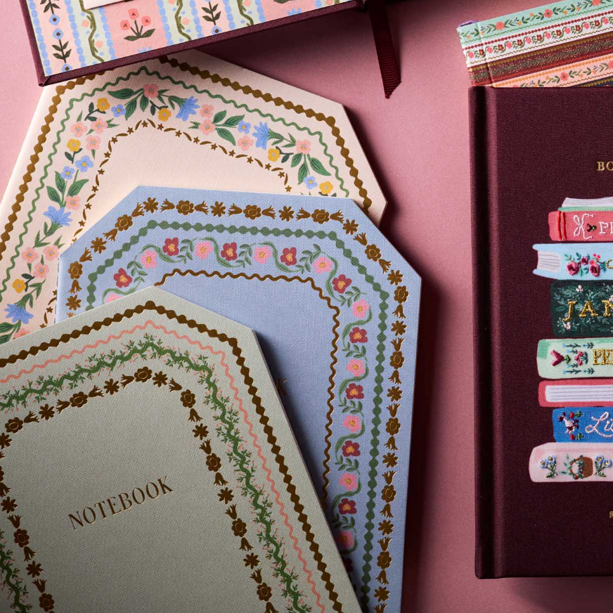 Rifle Paper Co. Assorted Set of 3 Gemma Notebooks