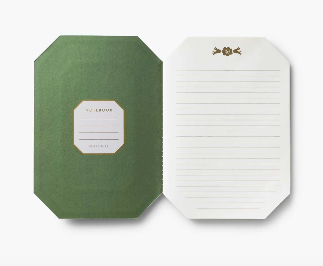 Rifle Paper Co. Assorted Set of 3 Gemma Notebooks