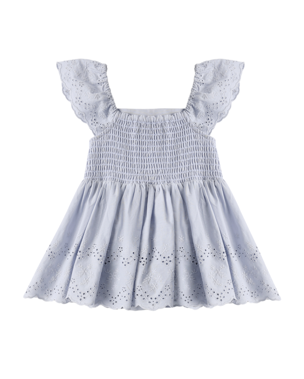 Rylee + Cru Remi Romper - Periwinkle