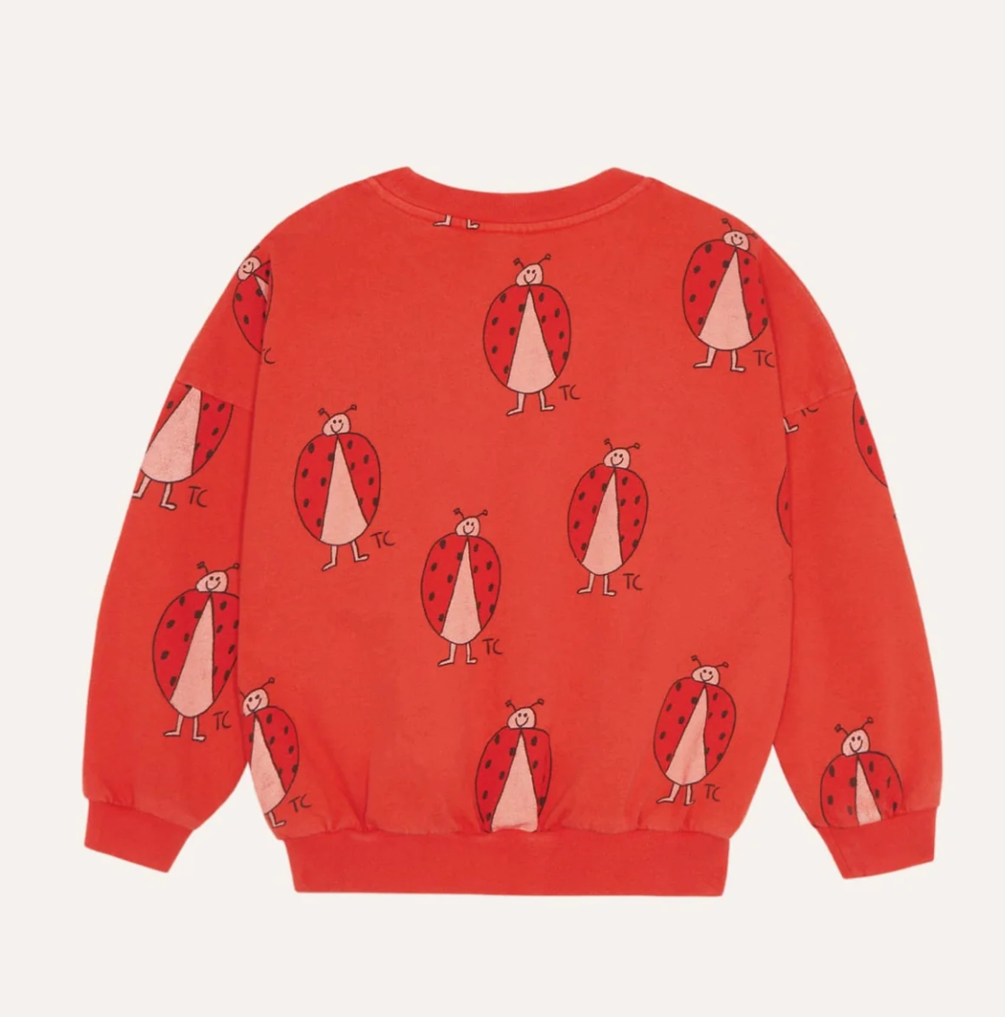 The Campamento Ladybug Allover Sweatshirt - Red