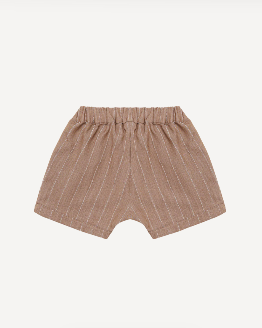 Donsje Dantien Shorts -Milk Chocolate Striped