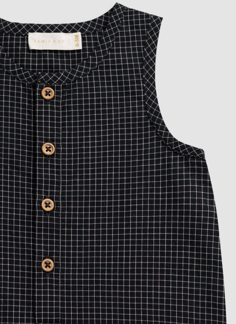 Jamie Kay Milo Jumpsuit - Eclipse Grid